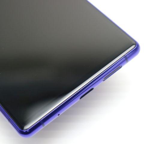 新品同様 802SO Xperia 1 パープル スマホ 本体 白ロム 中古_2