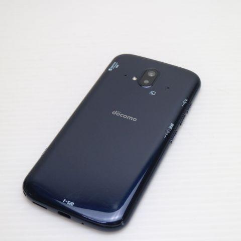 美品 F-52B らくらくスマートフォン ネイビー スマホ 白ロム 本体 即日発送 土日祝発送OK_1