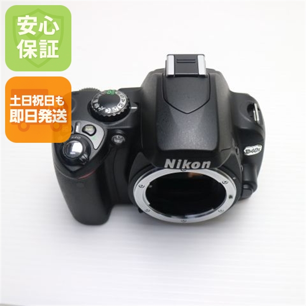 美品 Nikon D40x ブラック ボディ 中古本体 安心保証 即日発送 Nikon デジタル一眼 本体