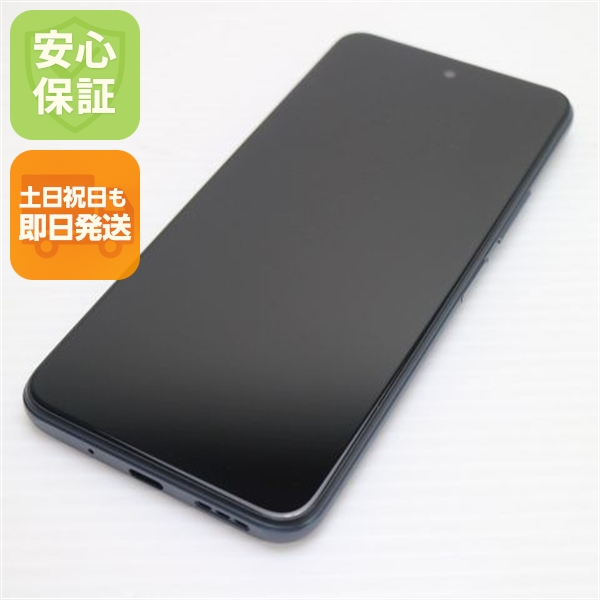 超美品 SIMフリー Redmi Note 10T アジュールブラック スマホ 白ロム 中古 即日発送 土日祝発送OK
