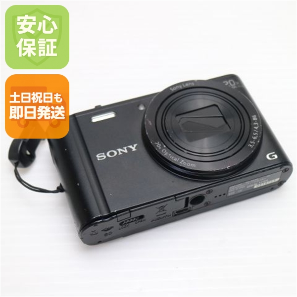 中古 DSC-WX300 Cyber-shot ブラック 中古本体 即日発送 デジカメ SONY 本体