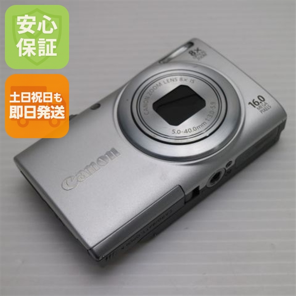 美品 PowerShot A4000 IS シルバー 中古本体 安心保証 即日発送 デジカメ Canon デジタルカメラ 本体