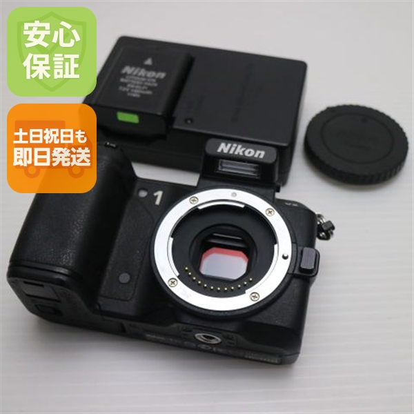 超美品 Nikon 1 V2 ボディ ブラック 中古本体 安心保証 即日発送 ミラーレス一眼 ニコン 本体