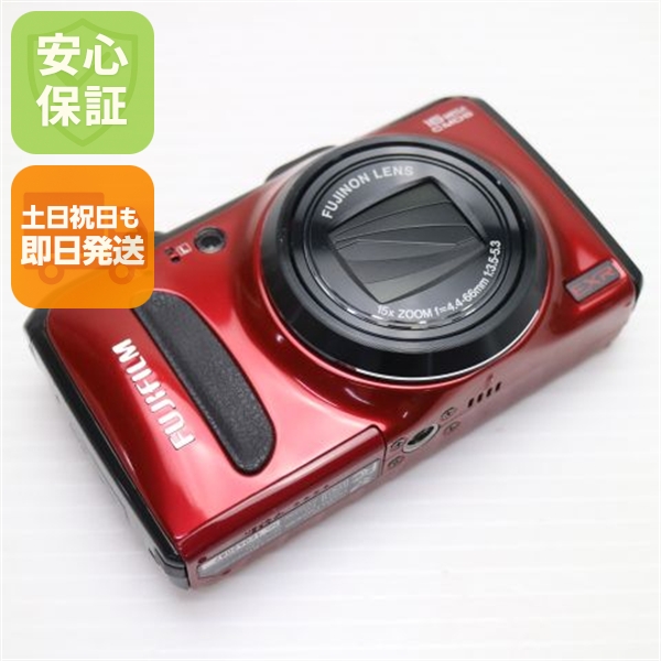超美品 FinePix F600EXR レッド 中古本体 安心保証 即日発送 FUJIFILM デジカメ デジタルカメラ 本体