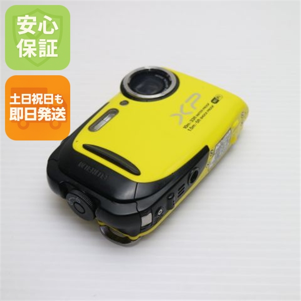 美品 FinePix XP70 イエロー 中古本体 安心保証 即日発送 デジカメ FUJIFILM 本体