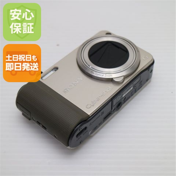 超美品 Cyber-shot DSC-HX7V ゴールド 中古本体 安心保証 即日発送 SONY デジカメ デジタルカメラ 本体