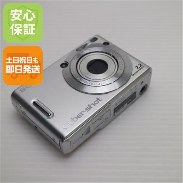 超美品 Cyber-shot DSC-W35 シルバー 中古本体 安心保証 即日発送 SONY デジカメ デジタルカメラ 本体