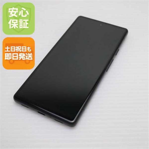 美品 SIMフリー Google Pixel 6a チャコール スマホ 白ロム 中古 即日発送 土日祝発送OK