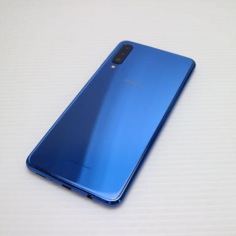新品同様 SIMフリー Galaxy A7 ブルー スマホ 本体 白ロム 中古_1