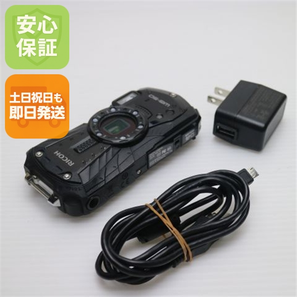 美品 RICOH WG-50 ブラック 中古本体 安心保証 即日発送 コンデジ RICOH 本体