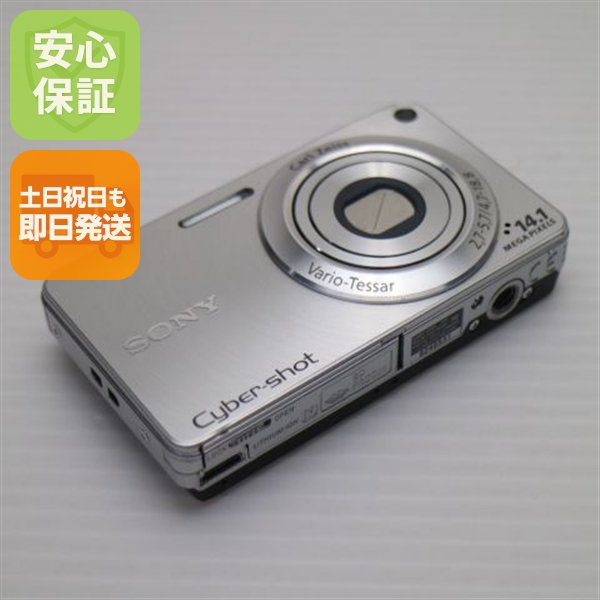 超美品 Cyber-shot DSC-W350 シルバー 中古本体 安心保証 即日発送 SONY デジカメ デジタルカメラ 本体