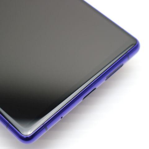 新品同様 802SO Xperia 1 パープル スマホ 本体 白ロム 中古_2