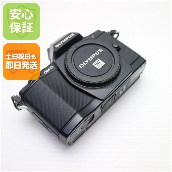 新品同様 E-M5 ブラック ボディ 中古本体 安心保証 即日発送 デジ1 OLYMPUS デジタルカメラ 本体