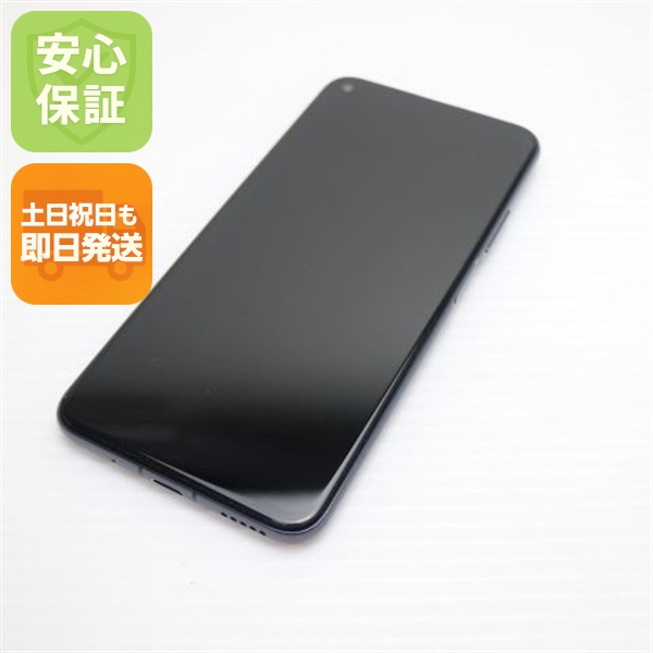 中古 SIMフリー HUAWEI nova 5T ブラック スマホ 本体 中古