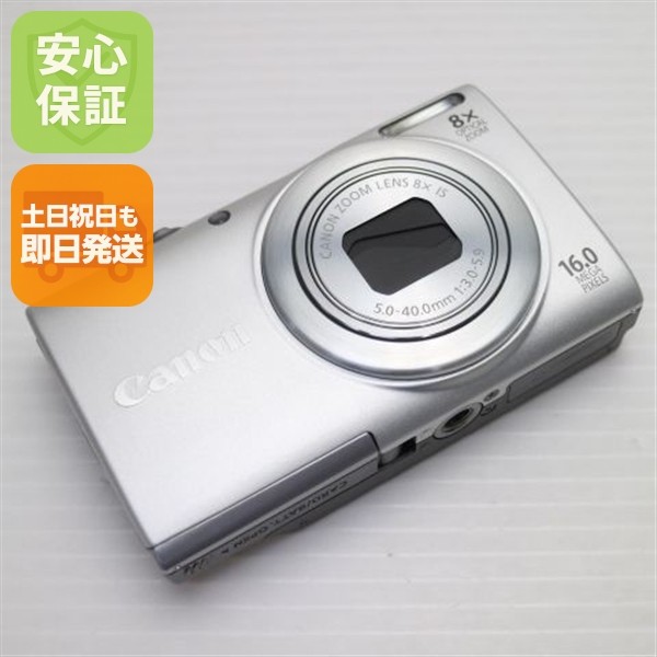 超美品 PowerShot A4000 IS シルバー 中古本体 安心保証 即日発送 デジカメ Canon デジタルカメラ 本体