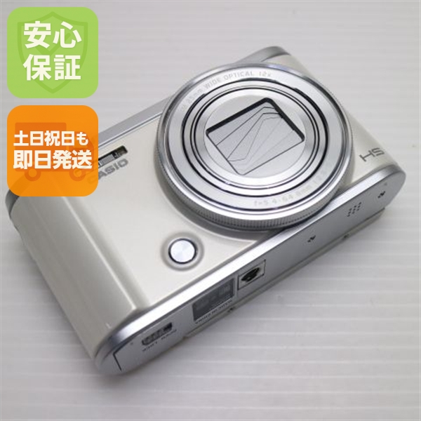 超美品 EX-ZR3200 ホワイト 中古本体 安心保証 即日発送 コンデジ CASIO 本体