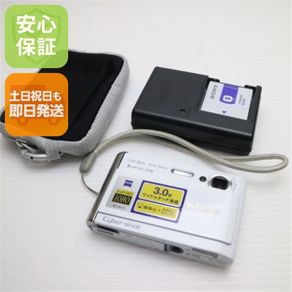 新品同様 Cyber-shot DSC-T70 ホワイト 中古本体 安心保証 即日発送 SONY デジカメ デジタルカメラ 本体