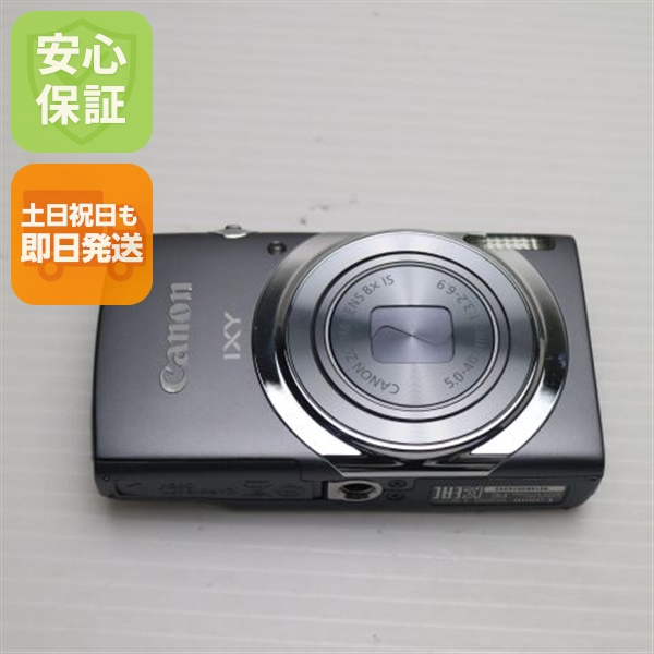 超美品 IXY 130 グレー 中古本体 安心保証 即日発送 デジカメ Canon 本体