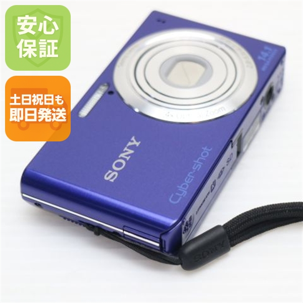 新品同様 DSC-W610 ブルー 中古本体 安心保証 即日発送 デジカメ SONY デジタルカメラ 本体