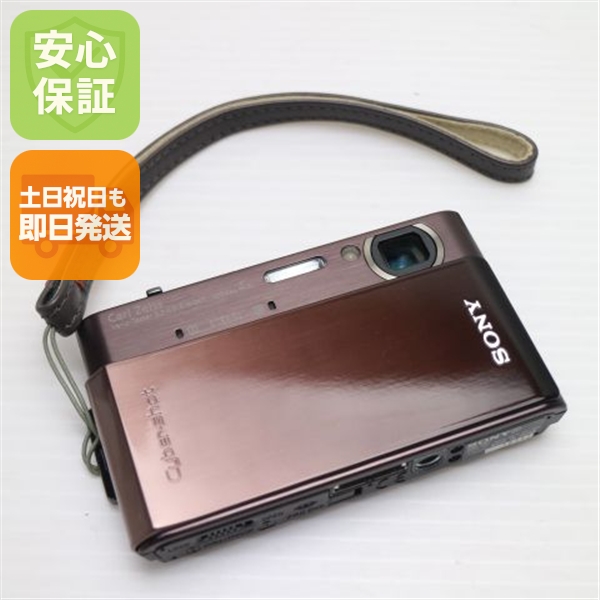 新品同様 Cyber-shot DSC-T900 ブロンズブラウン 中古本体 安心保証 即日発送 SONY デジカメ デジタルカメラ 本体