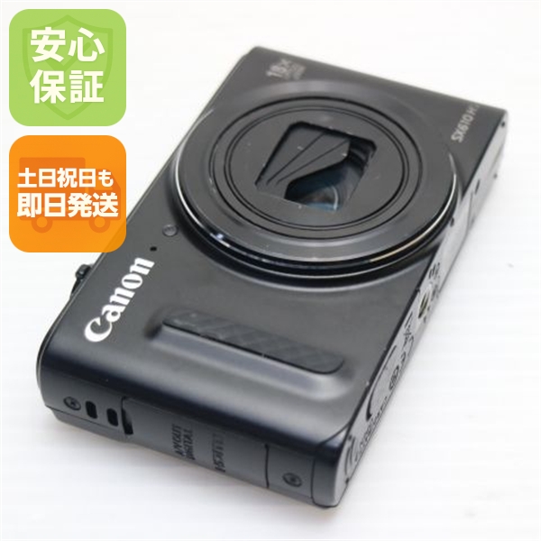 美品 PowerShot SX610 HS ブラック 中古本体 安心保証 即日発送 コンデジ Canon 本体