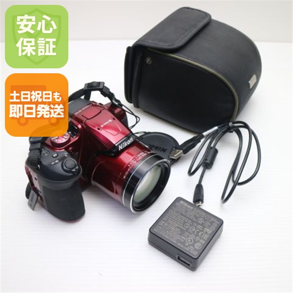 超美品 COOLPIX B700 レッド 中古本体 安心保証 即日発送 コンデジ Nikon 本体