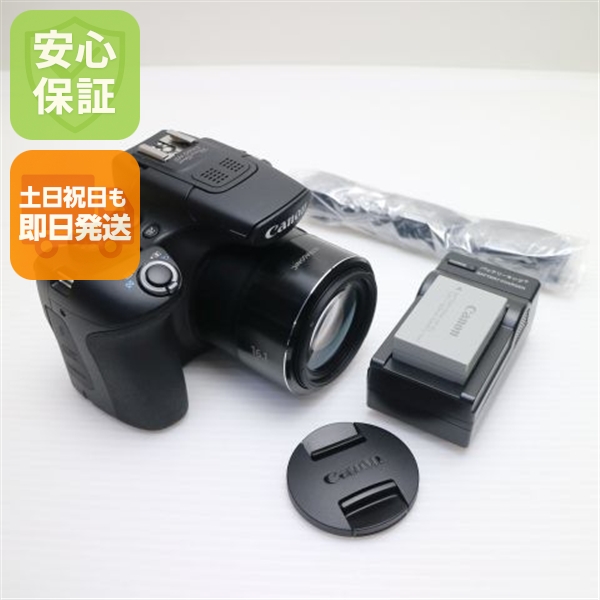 超美品 PowerShot SX60 HS ブラック 中古本体 安心保証 即日発送 デジカメ Canon 本体