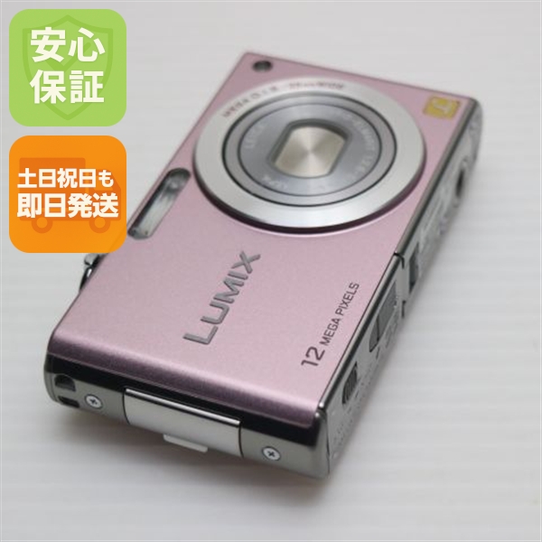新品同様 DMC-FX40 スイートピンク 中古本体 安心保証 即日発送 Panasonic LUMIX デジカメ 本体