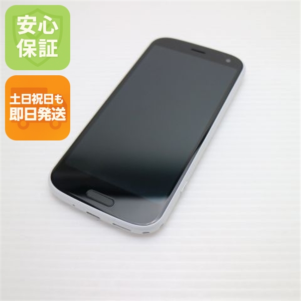 美品 F-52B らくらくスマートフォン ホワイト スマホ 白ロム 本体 即日発送 土日祝発送OK