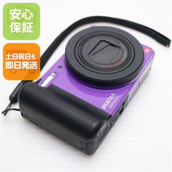 超美品 Optio RZ10 バイオレット 中古本体 安心保証 即日発送 PENTAX デジカメ デジタルカメラ 本体