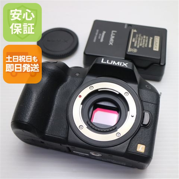 超美品 DMC-G6 LUMIX ブラック 中古本体 安心保証 即日発送 ミラーレス一眼 Panasonic 本体