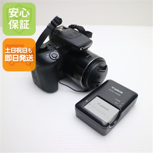 新品同様 PowerShot SX60 HS ブラック 中古本体 安心保証 即日発送 デジカメ Canon 本体