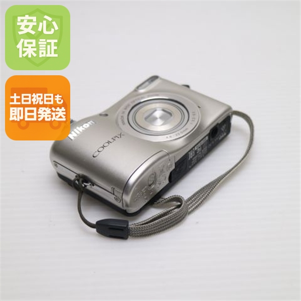 美品 COOLPIX L32 シルバー 中古本体 安心保証 即日発送 コンデジ Nikon 本体