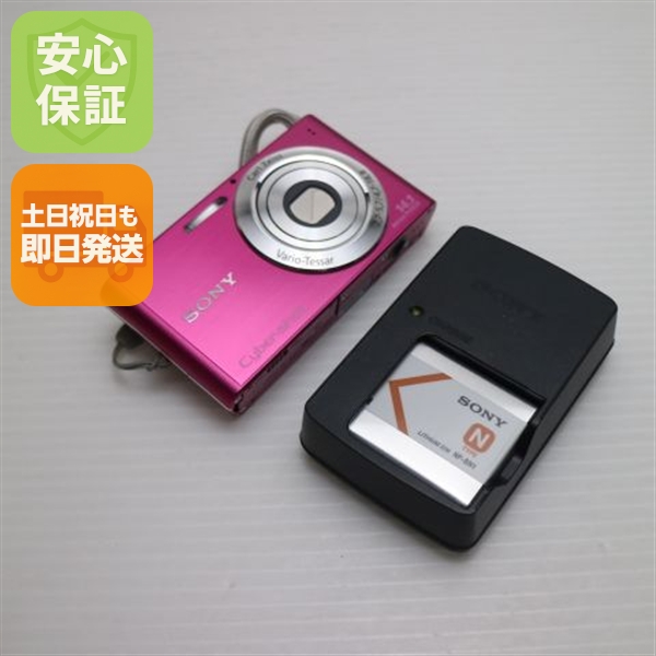 新品同様 Cyber-shot DSC-W320 ピンク 中古本体 安心保証 即日発送 SONY デジカメ デジタルカメラ 本体
