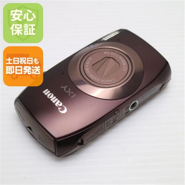 美品 IXY 31S ブラウン 中古本体 安心保証 即日発送 Canon デジカメ デジタルカメラ 本体