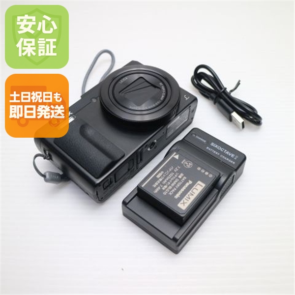 新品負けず劣らず DC-TZ90 黒いこと 中古本体 楽になること言いはなつ 即日送りとどける コンデジ Panasonic 本体