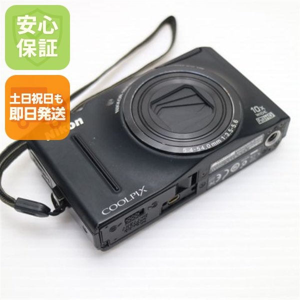 美品 COOLPIX S8100 ノーブルブラック 中古本体 安心保証 即日発送 Nikon デジカメ デジタルカメラ 本体