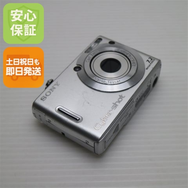 美品 Cyber-shot DSC-W35 シルバー 中古本体 安心保証 即日発送 SONY デジカメ デジタルカメラ 本体