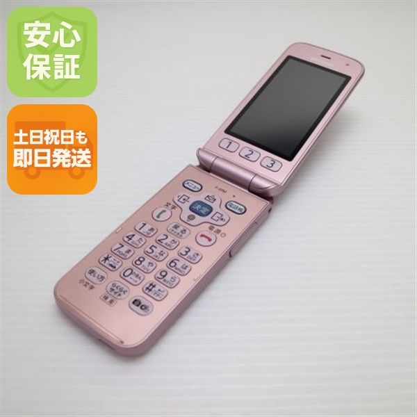 美品 F-01M  ピンク スマホ 本体 白ロム 中古