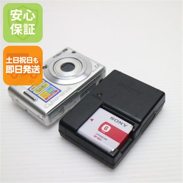 美品 Cyber-shot DSC-W35 シルバー 中古本体 安心保証 即日発送 SONY デジカメ デジタルカメラ 本体
