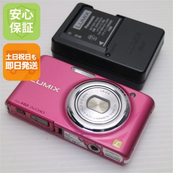 超美品 DMC-FX77 グラマラスピンク 中古本体 安心保証 即日発送 Panasonic LUMIX デジカメ 本体