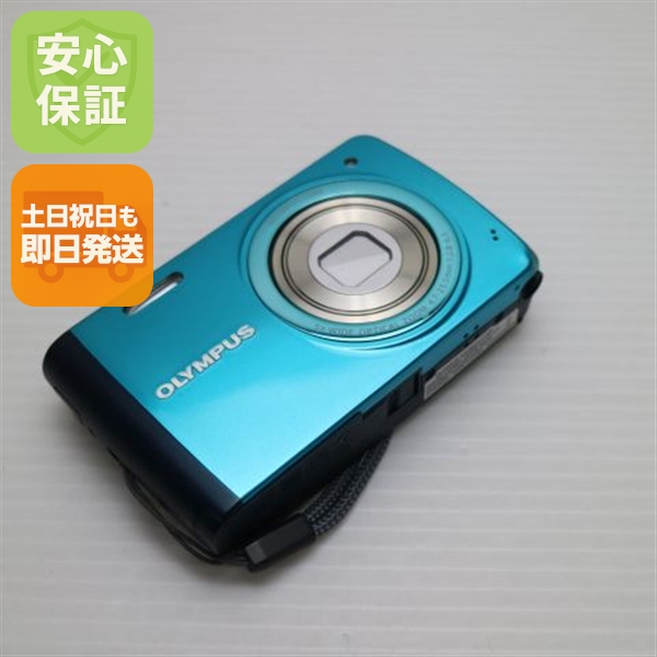 美品 VH-410 ブルー 中古本体 安心保証 即日発送 デジカメ OLYMPUS デジタルカメラ 本体