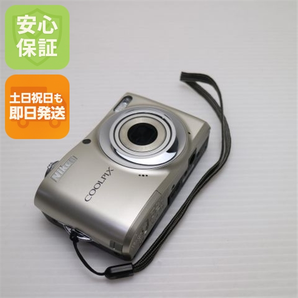 新品同様 COOLPIX L22 シルバー 中古本体 安心保証 即日発送 Nikon デジカメ デジタルカメラ 本体