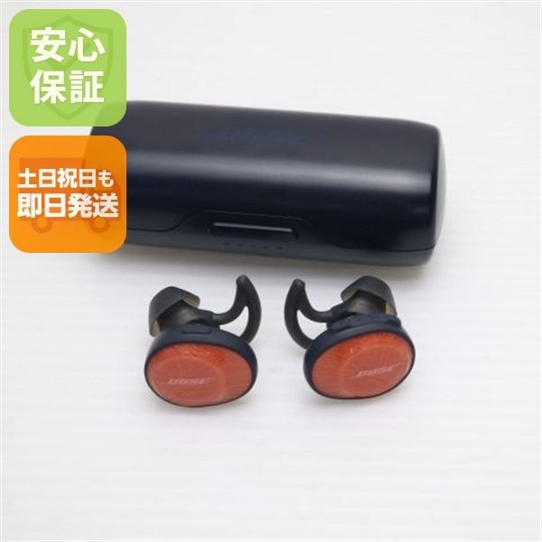 新品同様 SoundSport Free wireless headphones ブライトオレンジ ワイヤレスイヤホン BOSE 安心保証