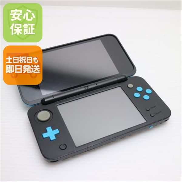 良品中古 NEWニンテンドー2DS LL ブラック×ターコイズ 中古本体 安心保証 即日発送 2DS NINTENDO 本体 19,500円