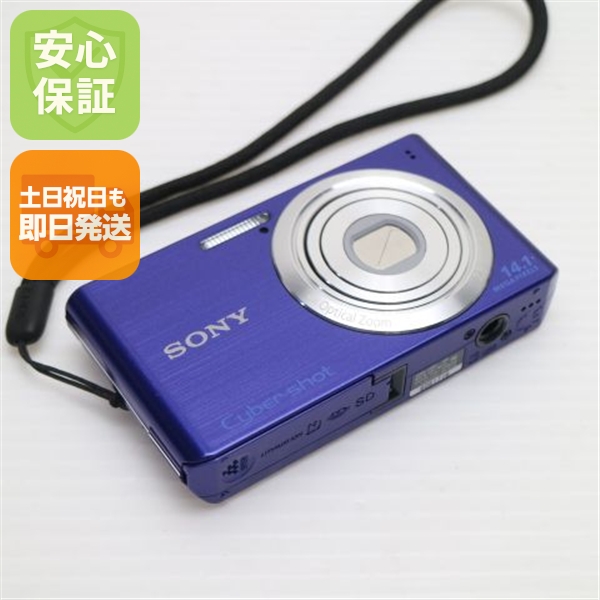 超美品 DSC-W610 ブルー 中古本体 安心保証 即日発送 デジカメ SONY デジタルカメラ 本体