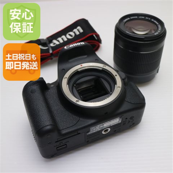 超美品 EOS Kiss X7i EF-S18-55 IS STM レンズキット ブラック 中古本体 安心保証 即日発送 一眼レフ Canon 本体