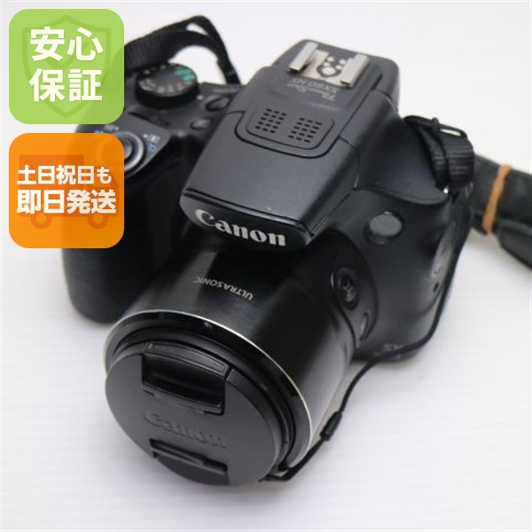 美品 PowerShot SX60 HS ブラック 中古本体 安心保証 即日発送 デジカメ Canon 本体