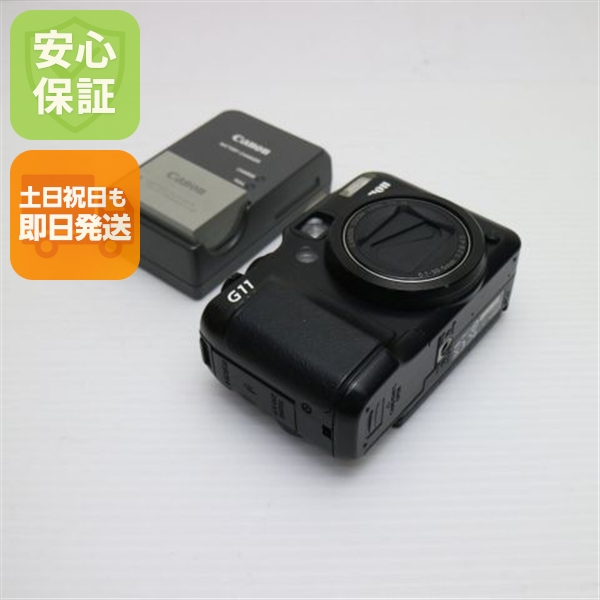 超美品 PowerShot G11 ブラック 中古本体 安心保証 即日発送 Canon デジカメ デジタルカメラ 本体
