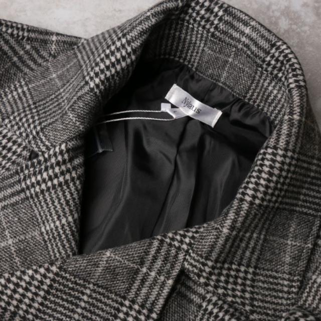 送料無料 Pコート メンズ Pコート メンズ ショート スリム 細身 ウール メルトン チェック柄 グレンチェック ヘリンボーン グレーの通販はau Pay マーケット お小遣い節約できる店 ローコス